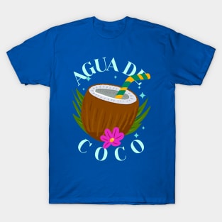 coconut water coconut drink agua de coco T-Shirt